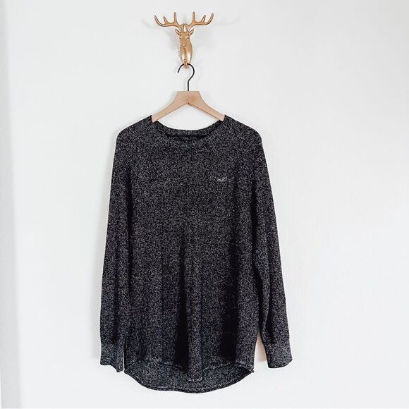 Hollister men's Gray Knit Pullover Sweater Size XL - Picture 1 of 6